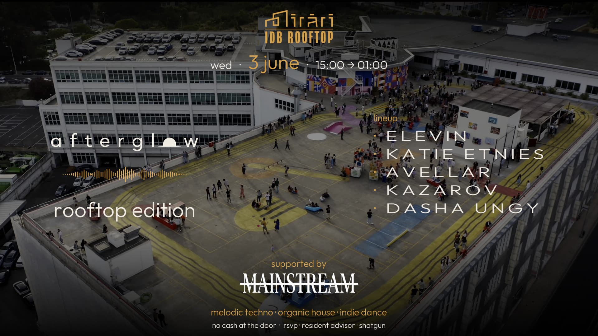 Afterglow Rooftop Session X Notmainstream